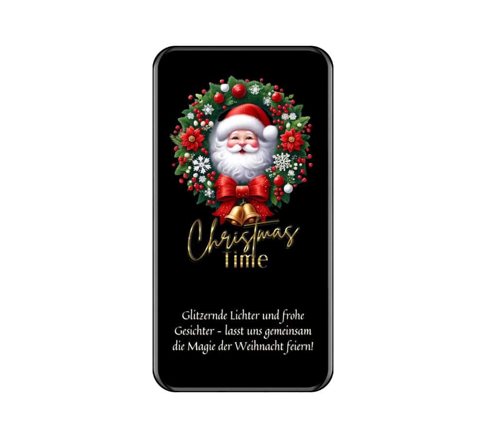 Einladung Weihnachtsfeier: Originalmotiv, KI-gestützte Gestaltung