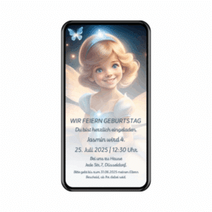 eCard Kindergeburtstag Prinzessin