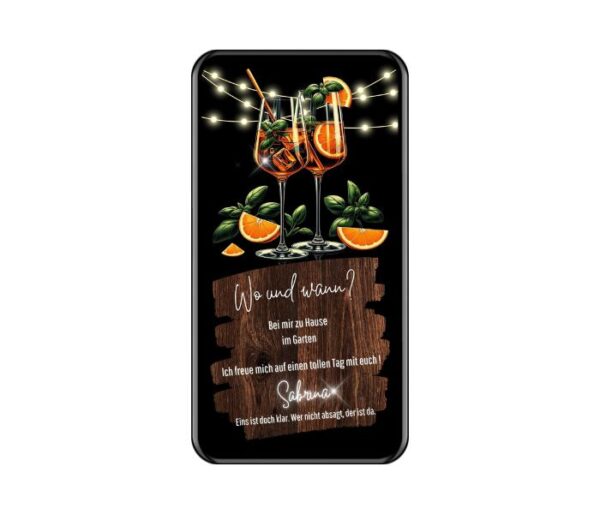 eCard Einladung Aperol Spritz