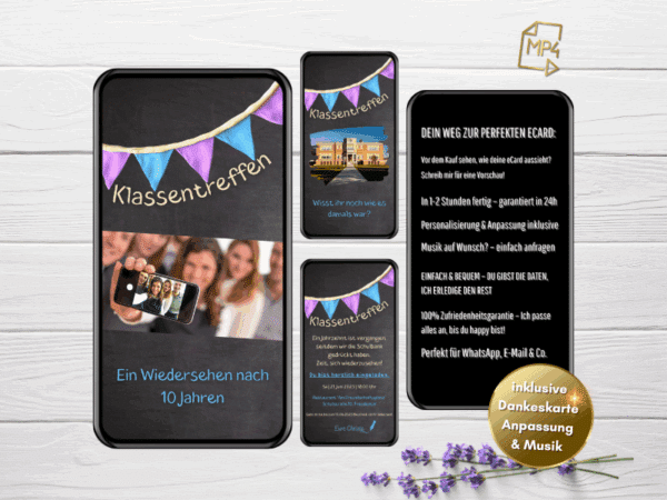 Einladung Klassentreffen WhatsApp