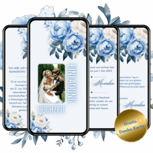 digitale Einladung Hochzeit
