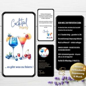Cocktail Party Einladung