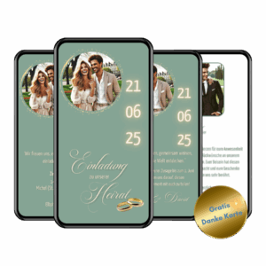Einladung Hochzeit Standesamt