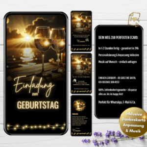 Geburtstag Einladung per WhatsApp