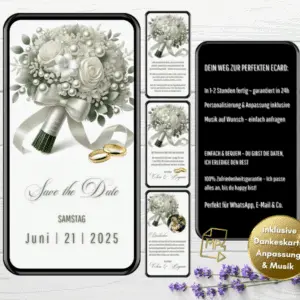 Save the Date Hochzeit