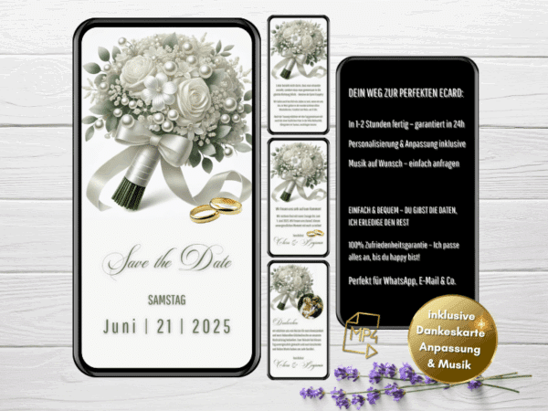 Save the Date Hochzeit