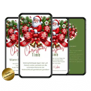 Einladung Weihnachten WhatsApp