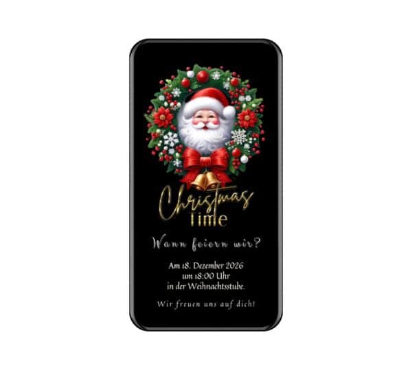 Einladung Weihnachtsfeier per WhatsApp