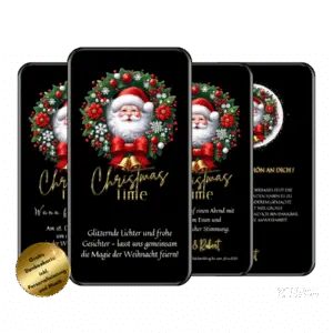 Einladung Weihnachtsfeier per WhatsApp