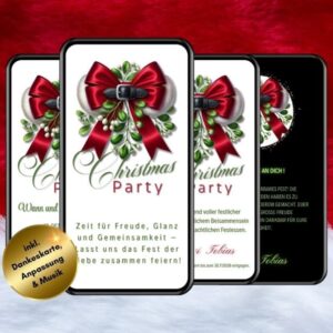 Weihnachtseinladung WhatsApp
