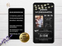 Einladung Doppelgeburtstag per WhatsApp