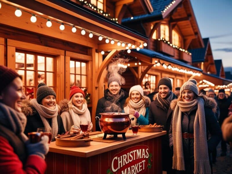 Glühwein Treffen per WhatsApp