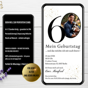 60 Geburtstag WhatsApp