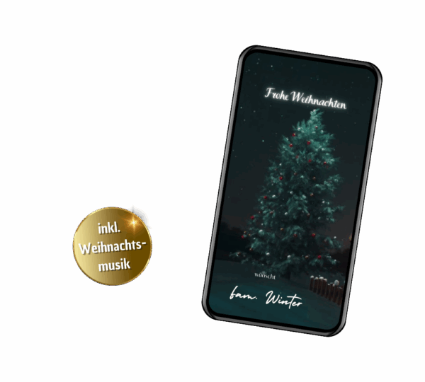 Weihnachtsgrußkarte online