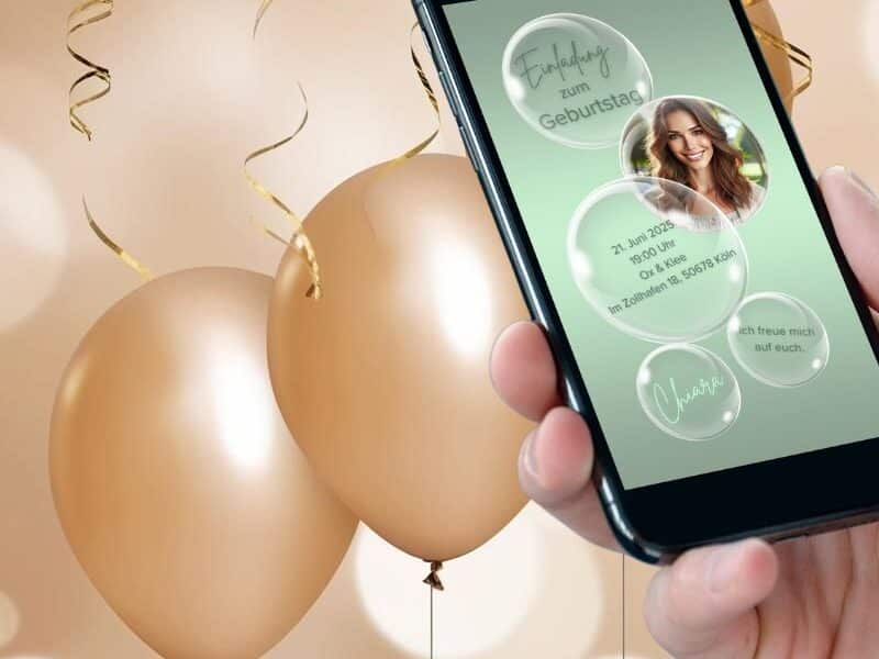 eCards Geburtstag per WhatsApp