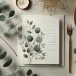 Eukalyptus Vorlage – Einladungstrend 2025