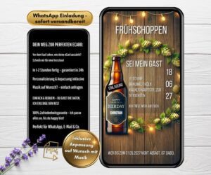 Frühschoppen Einladung