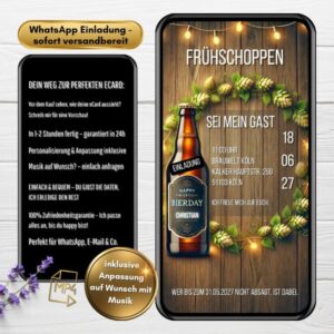 Frühschoppen Einladung