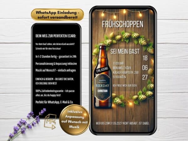 Frühschoppen Einladung