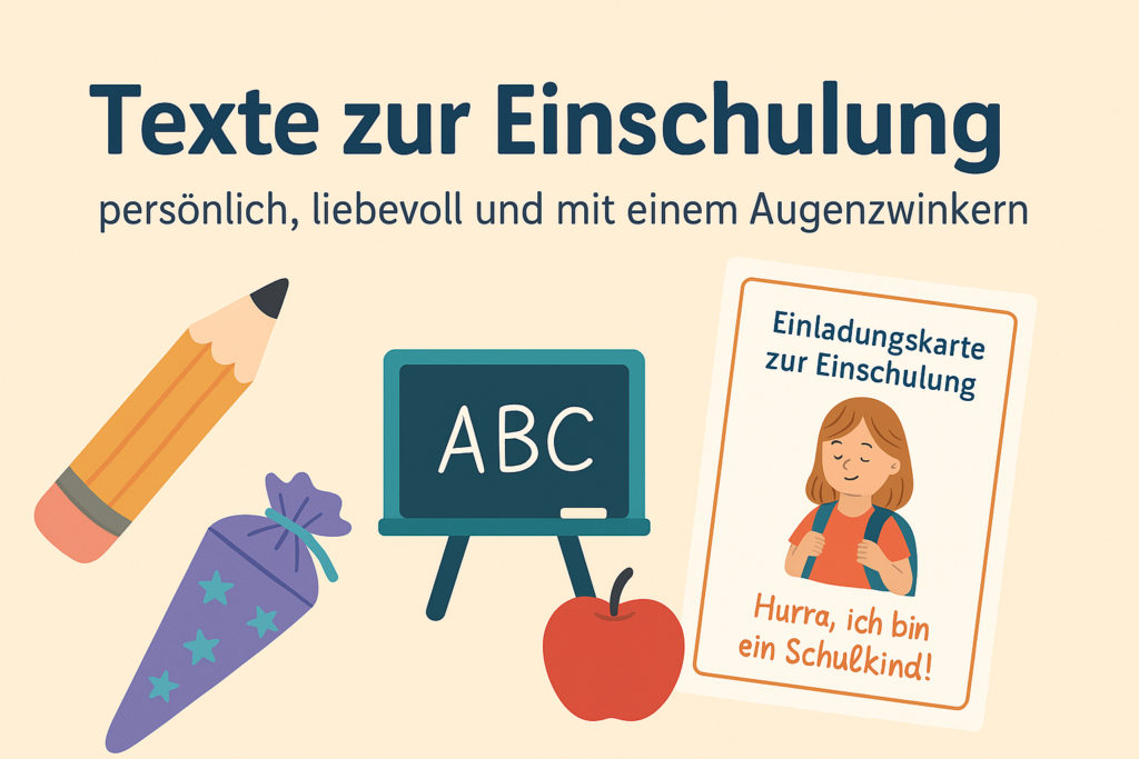 Einladung Einschulung Text
