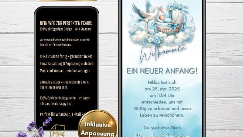 WhatsApp Geburt
