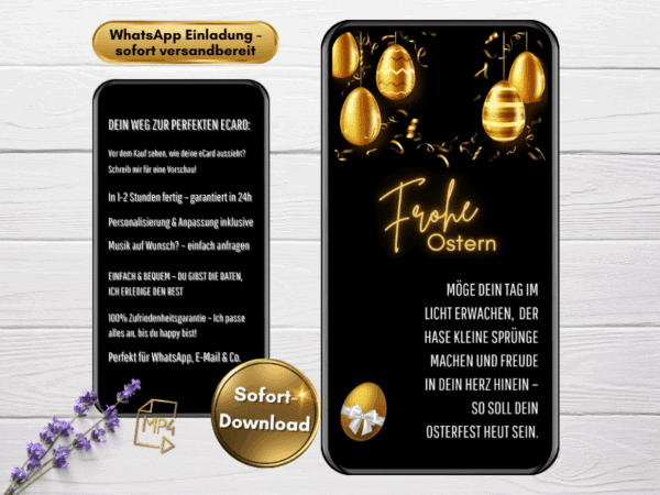 WhatsApp Ostern Video