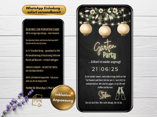 Grillparty Einladung