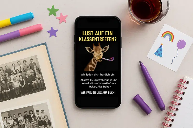 Ideen für ein Wiedersehenstreffen mit alten Schulfreunden