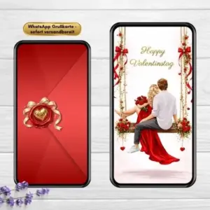 animierte Grußkarte Liebe