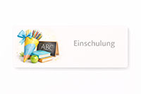Einschulungseinladung animiert mit Musik