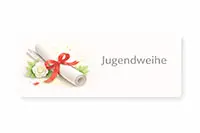 Jugendweihe Einladung animiert mit Musik