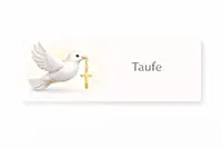 Taufeinladung animiert mit Musik