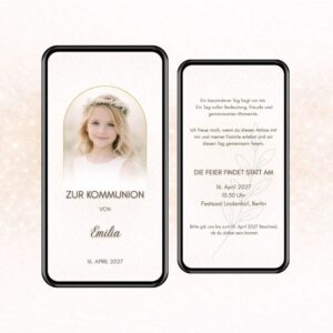 Einladung Kommunion