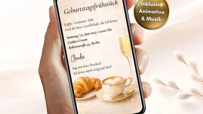 Einladung zum Frühstück