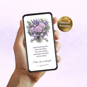 WhatsApp Blumenstrauß Geburtstag