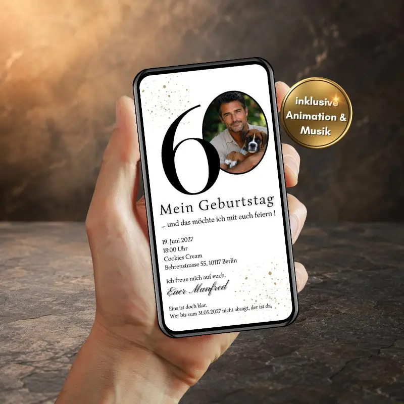 60 Geburtstag WhatsApp