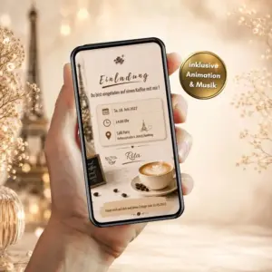 WhatsApp Einladung zum Kaffee